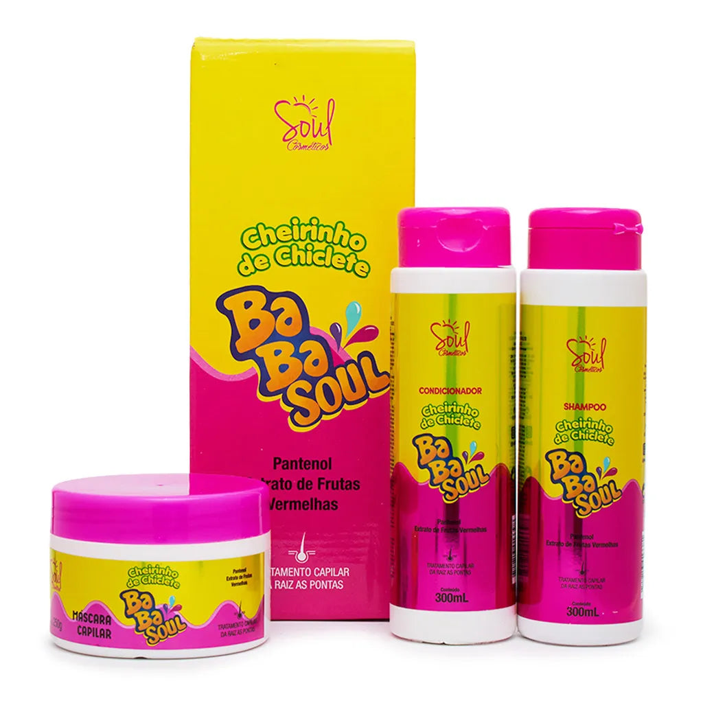 Kit Capilar BabaSoul Tutti Frutti